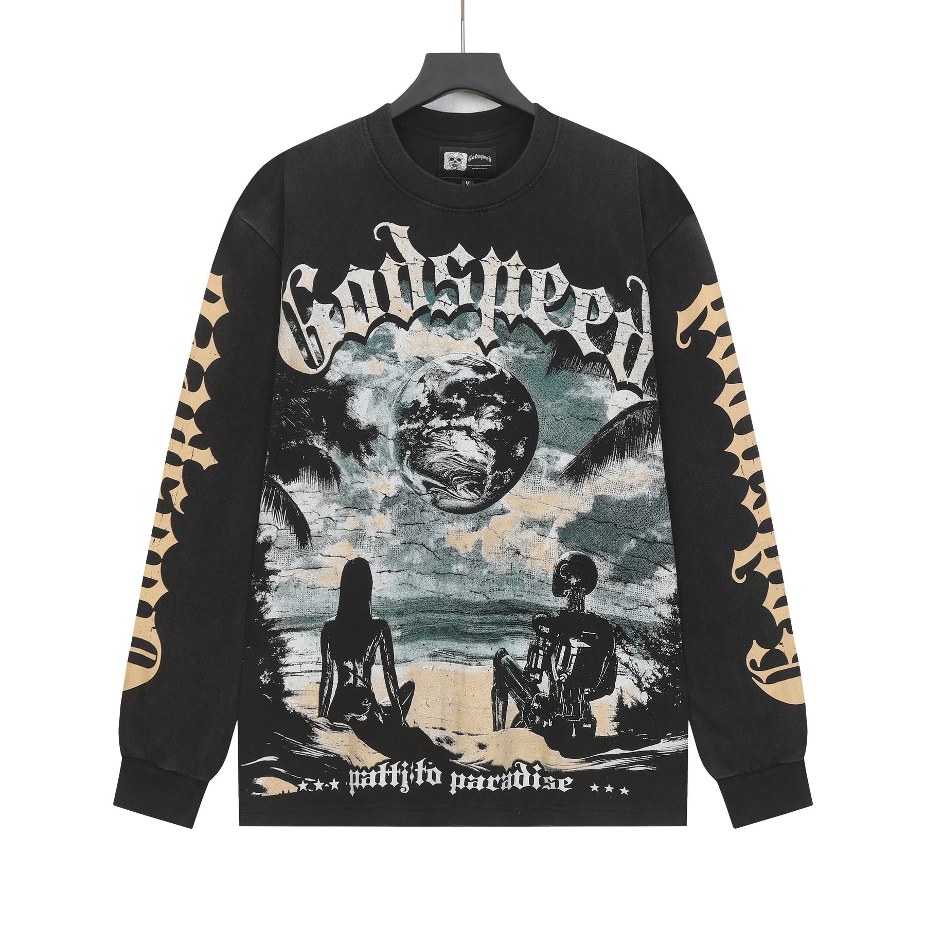 Godspeed Pacific Paradise Graphic Long-Sleeve T-Shirt — front