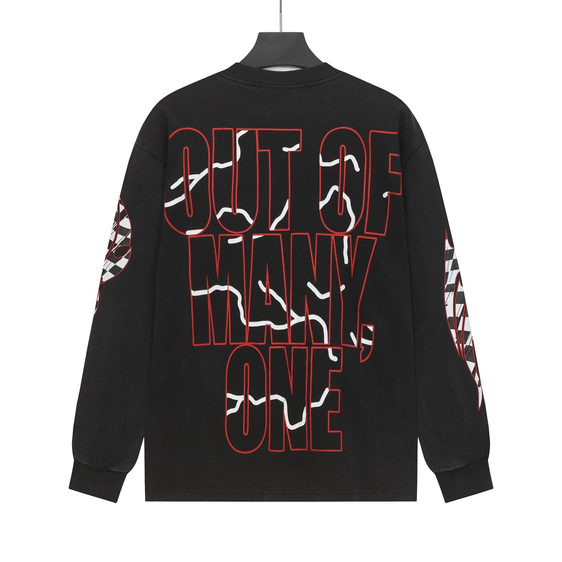 Godspeed Racing Skull Graphic Long-Sleeve T-Shirt — back