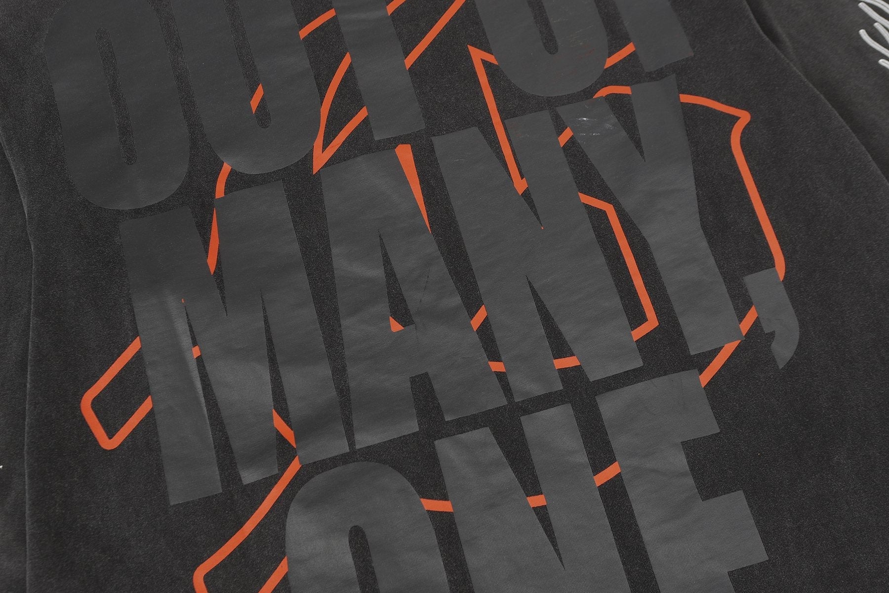 Godspeed Washed Black Rock Graphic Long-Sleeve T-Shirt — detail