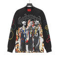 Godspeed Skeleton Basketball Graphic Long-Sleeve T-Shirt — hero