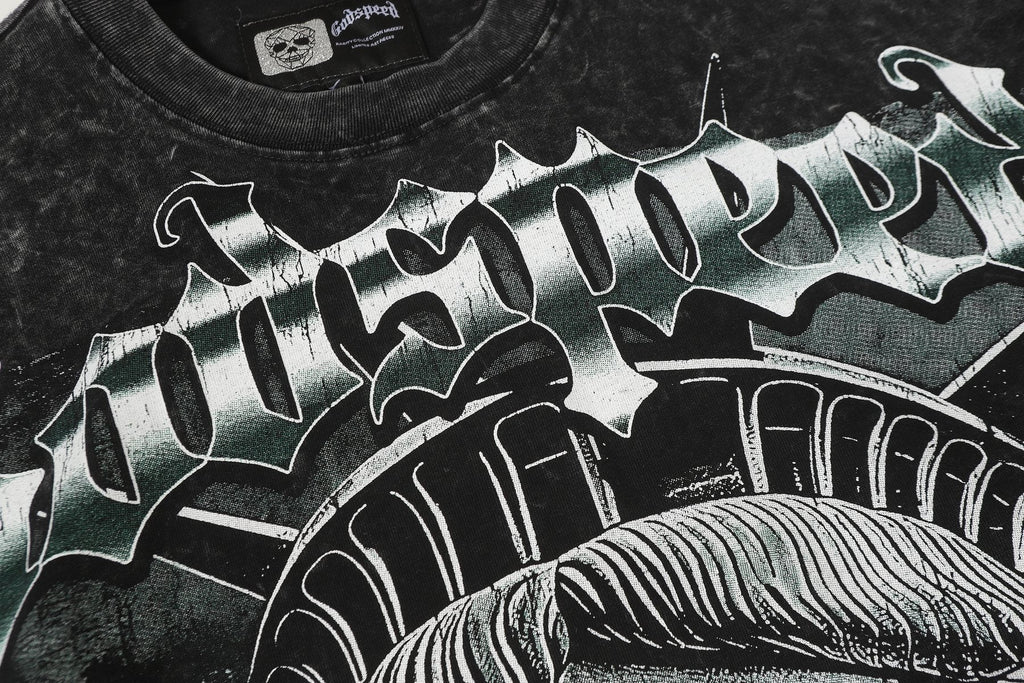 Godspeed Worldwide Tour Graphic Long-Sleeve T-Shirt — detail
