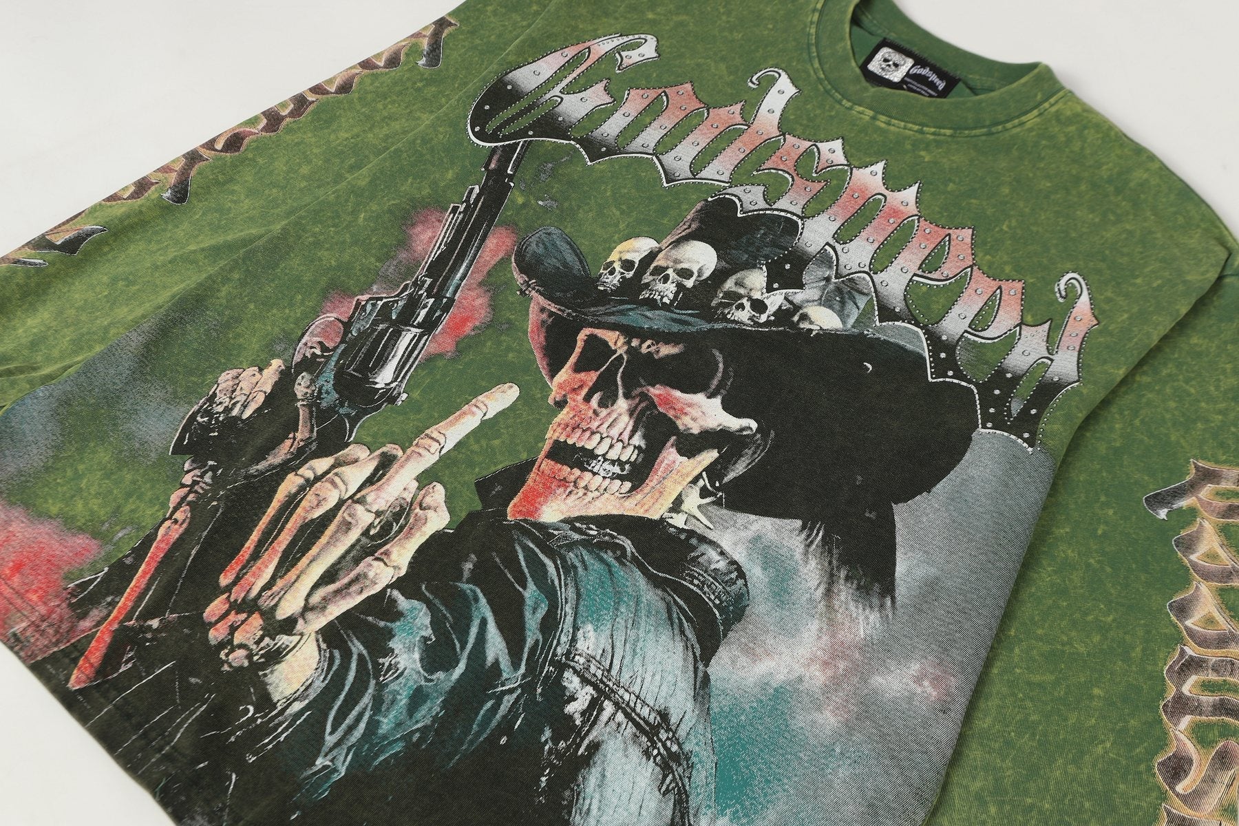 Godspeed Washed Rock Graphic Long-Sleeve T-Shirt — detail