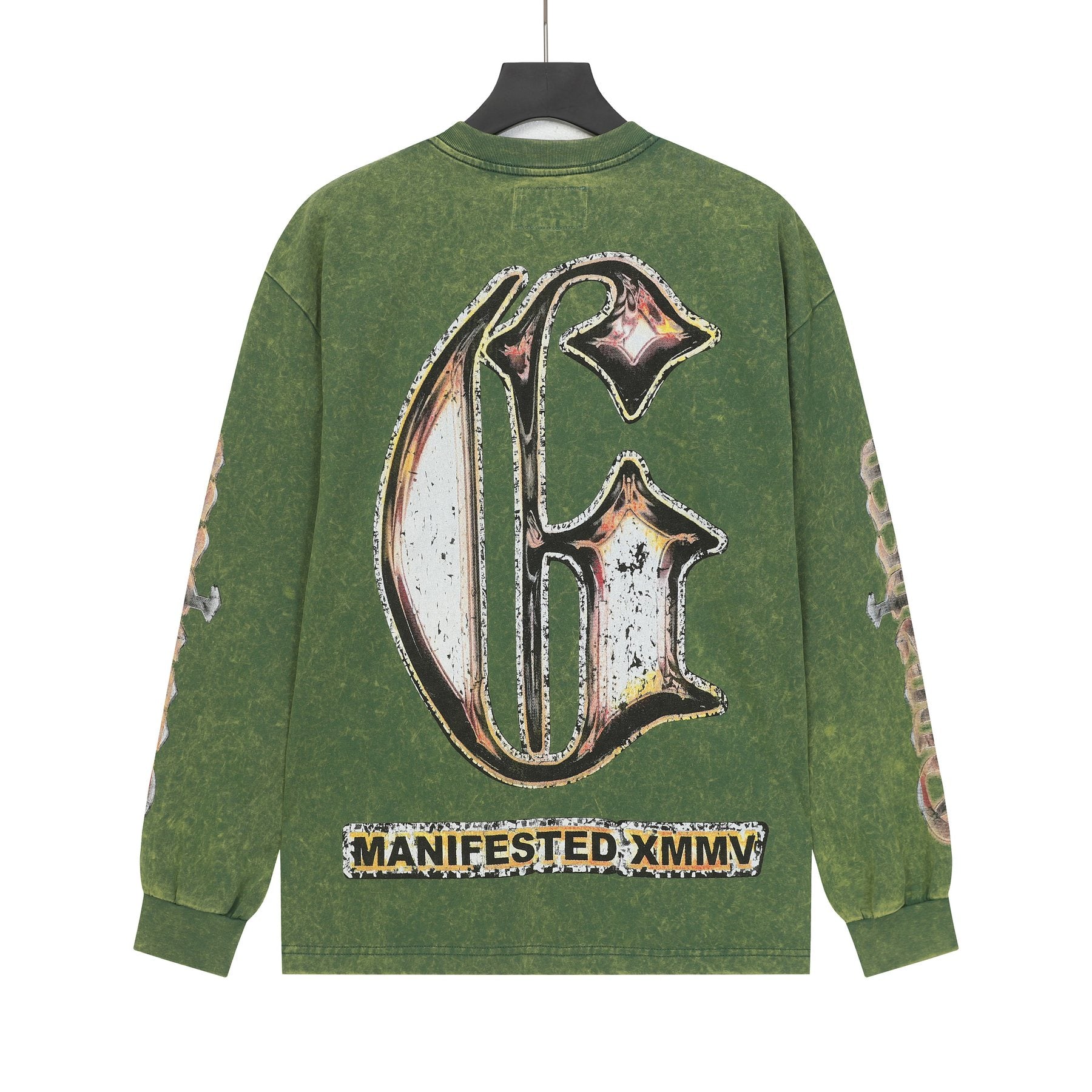 Godspeed Washed Rock Graphic Long-Sleeve T-Shirt — back