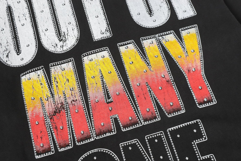 Godspeed Out of Many One Skeleton Graphic Long-Sleeve T-Shirt — detail