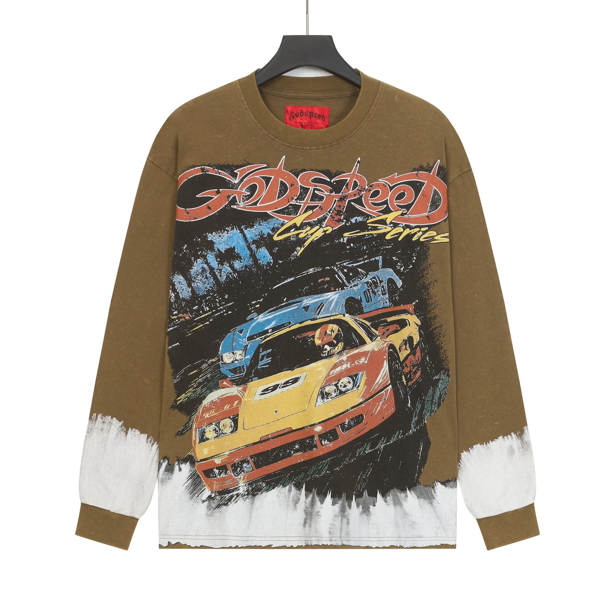 Godspeed Kleep Valley Racing Graphic Long-Sleeve T-Shirt — hero