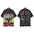 Godspeed Of the Many Puzzles Skull Graphic T-Shirt — front