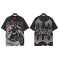 Godspeed Motorcycle Speedway Graphic T-Shirt — front