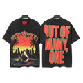 Godspeed Shark Out Of Many One Graphic T-Shirt — front