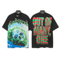 Godspeed Out of Many One Skull Graphic T-Shirt — front