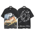 Godspeed Smoke Paisley Graphic T-Shirt — front