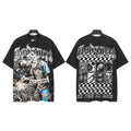 Godspeed Checker Panel Graphic T-Shirt — front