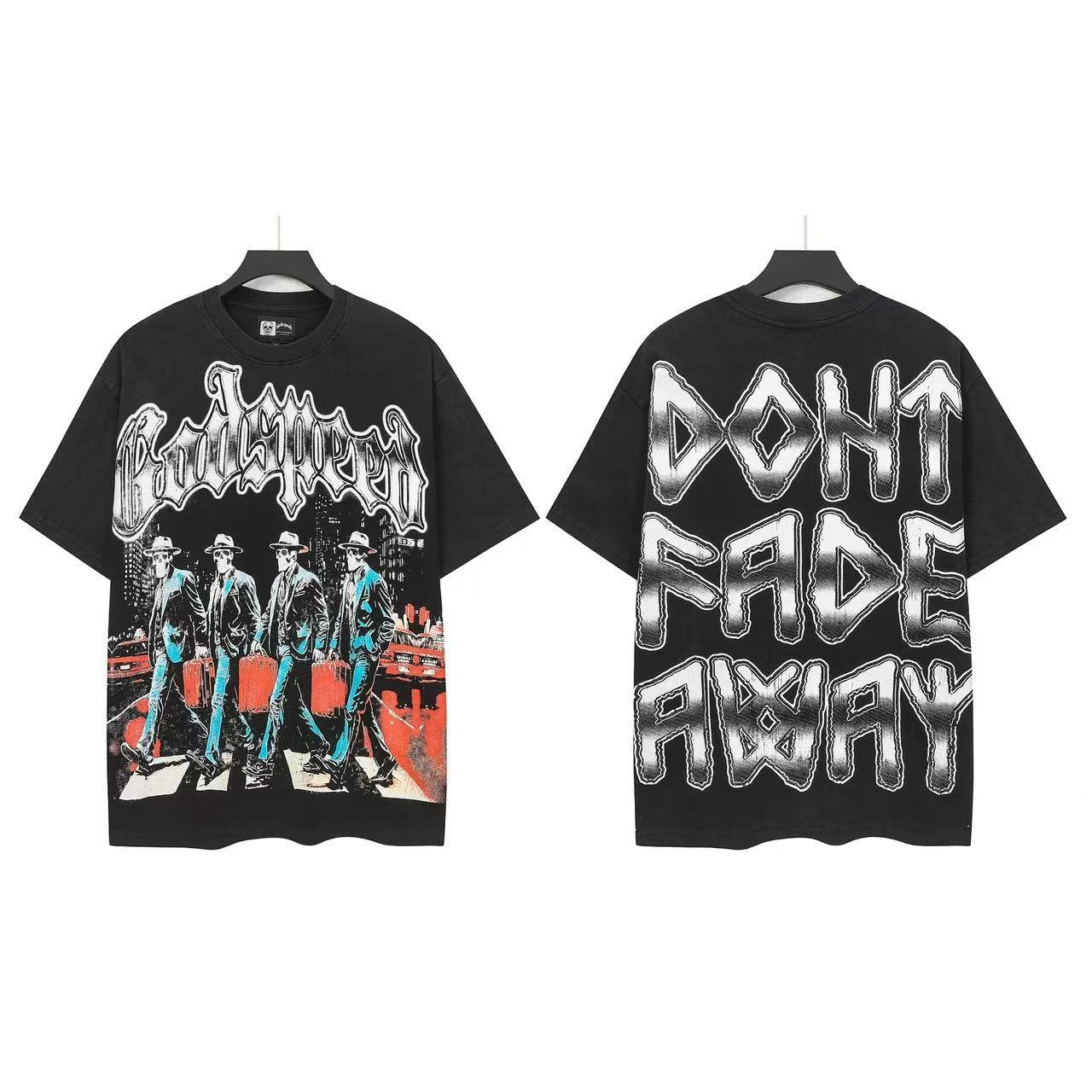 Godspeed Death Race Graphic Short-Sleeve T-Shirt — front