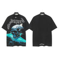 Godspeed Skull Moon Graphic T-Shirt — front