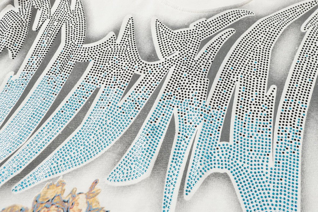MIXED EMOTION Dove Angel Graphic Short-Sleeve T-Shirt — detail