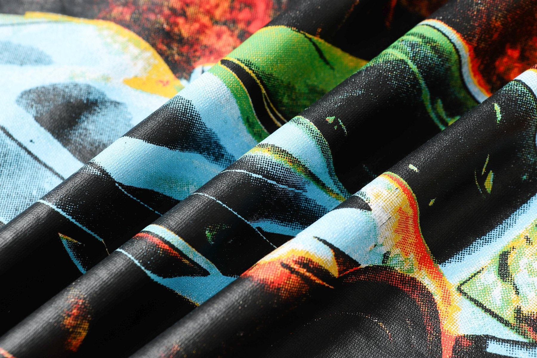 Godspeed Out of Many One Short-Sleeve Graphic T-Shirt — fabric_closeup