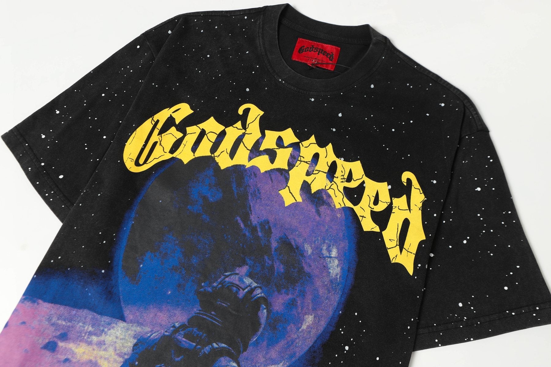 Godspeed To The Moon Graphic T-Shirt — detail