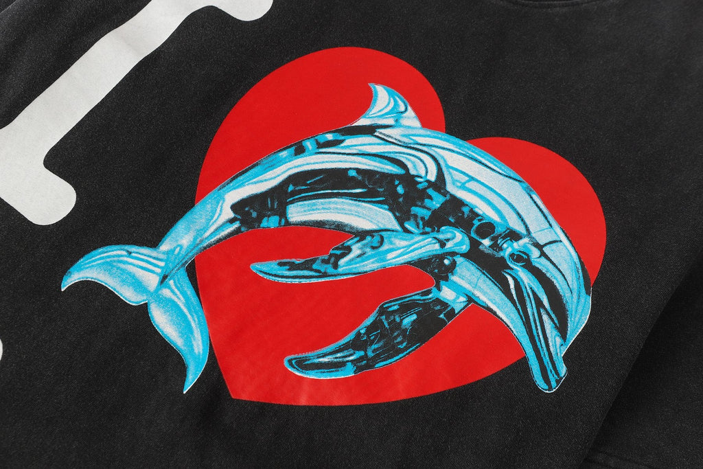 Godspeed Washed Rock Graphic T-Shirt — detail