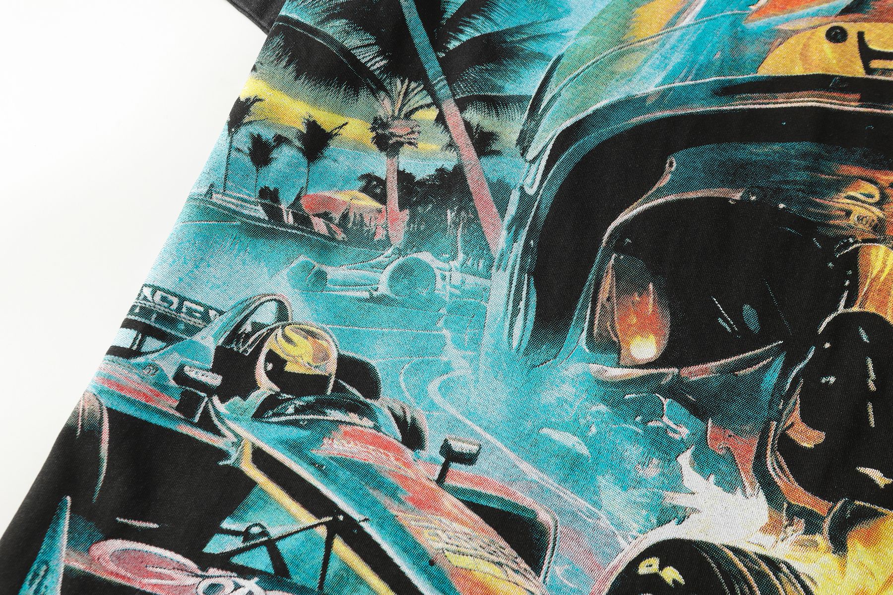 Godspeed Racing Skull Graphic T-Shirt — detail