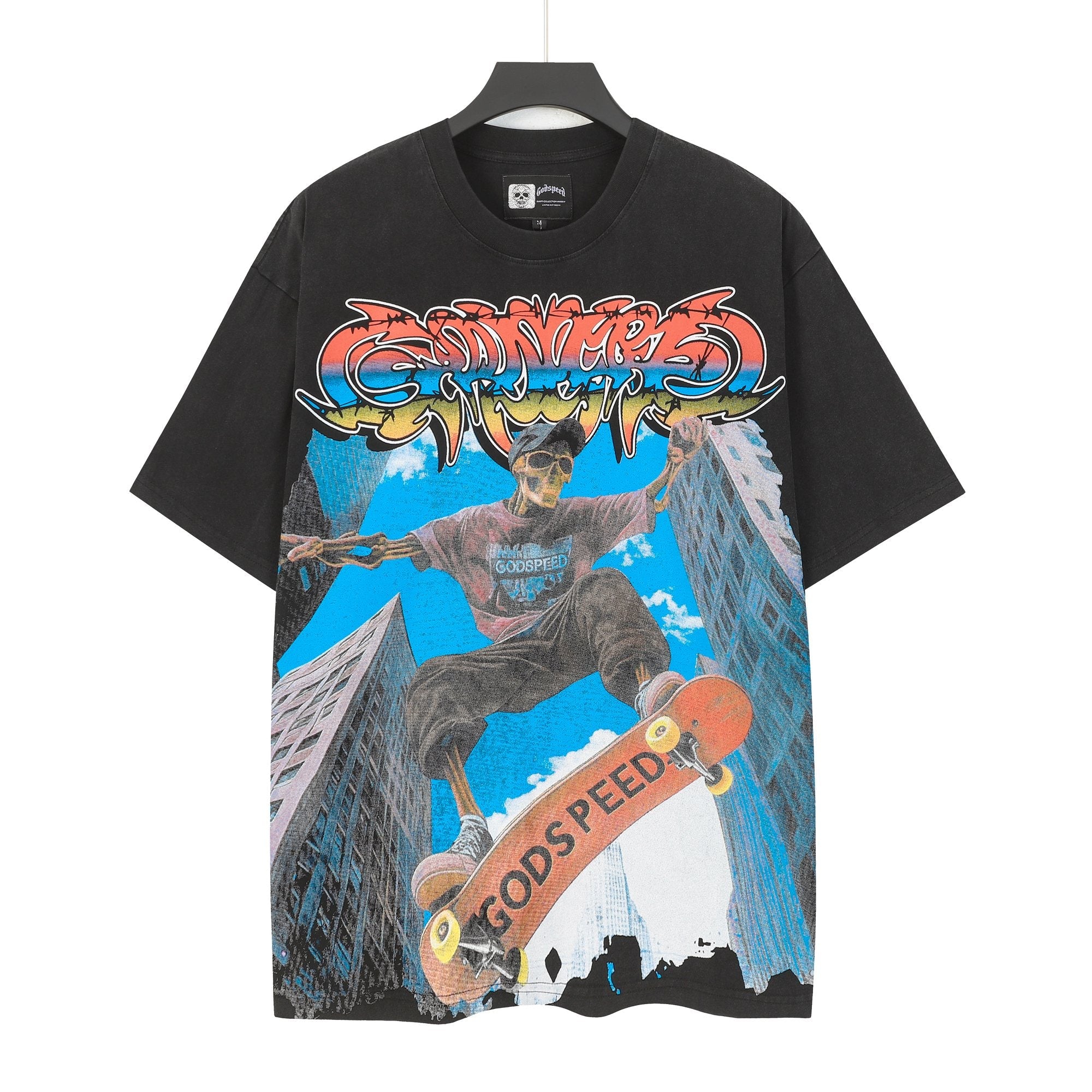 Godspeed Skate Graphic Short-Sleeve T-Shirt — hero