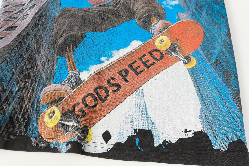 Godspeed Skate Graphic Short-Sleeve T-Shirt — detail