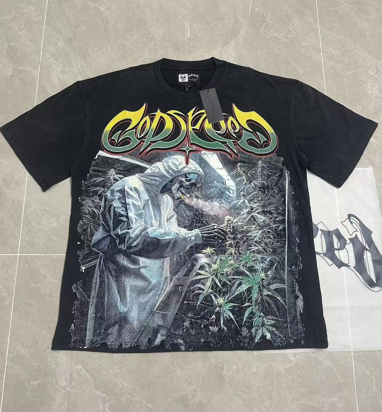 Godspeed It's Legalized Graphic T-Shirt — context