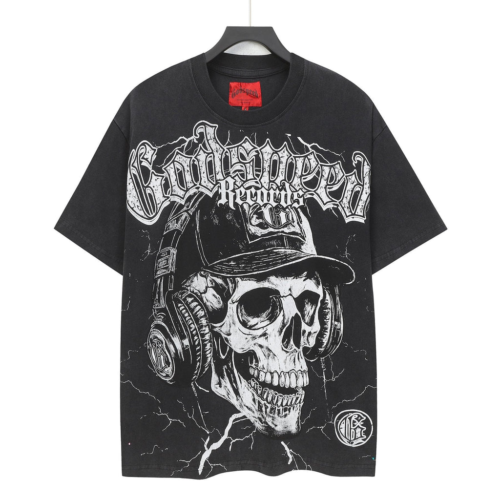 Godspeed Summer Tour 2025 Skull Graphic T-Shirt — hero