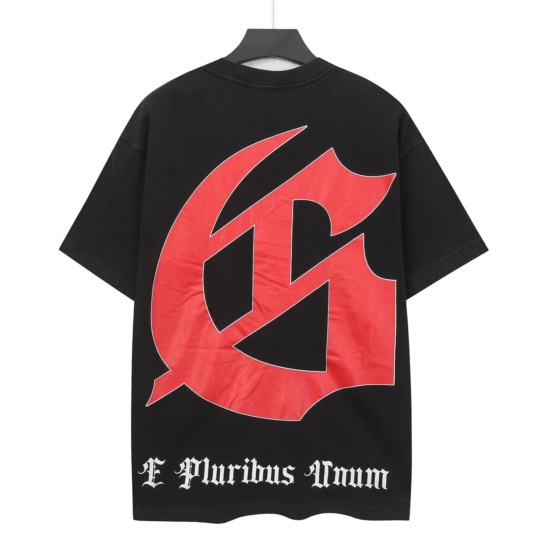 Godspeed Washed Black Rock Graphic T-Shirt — back