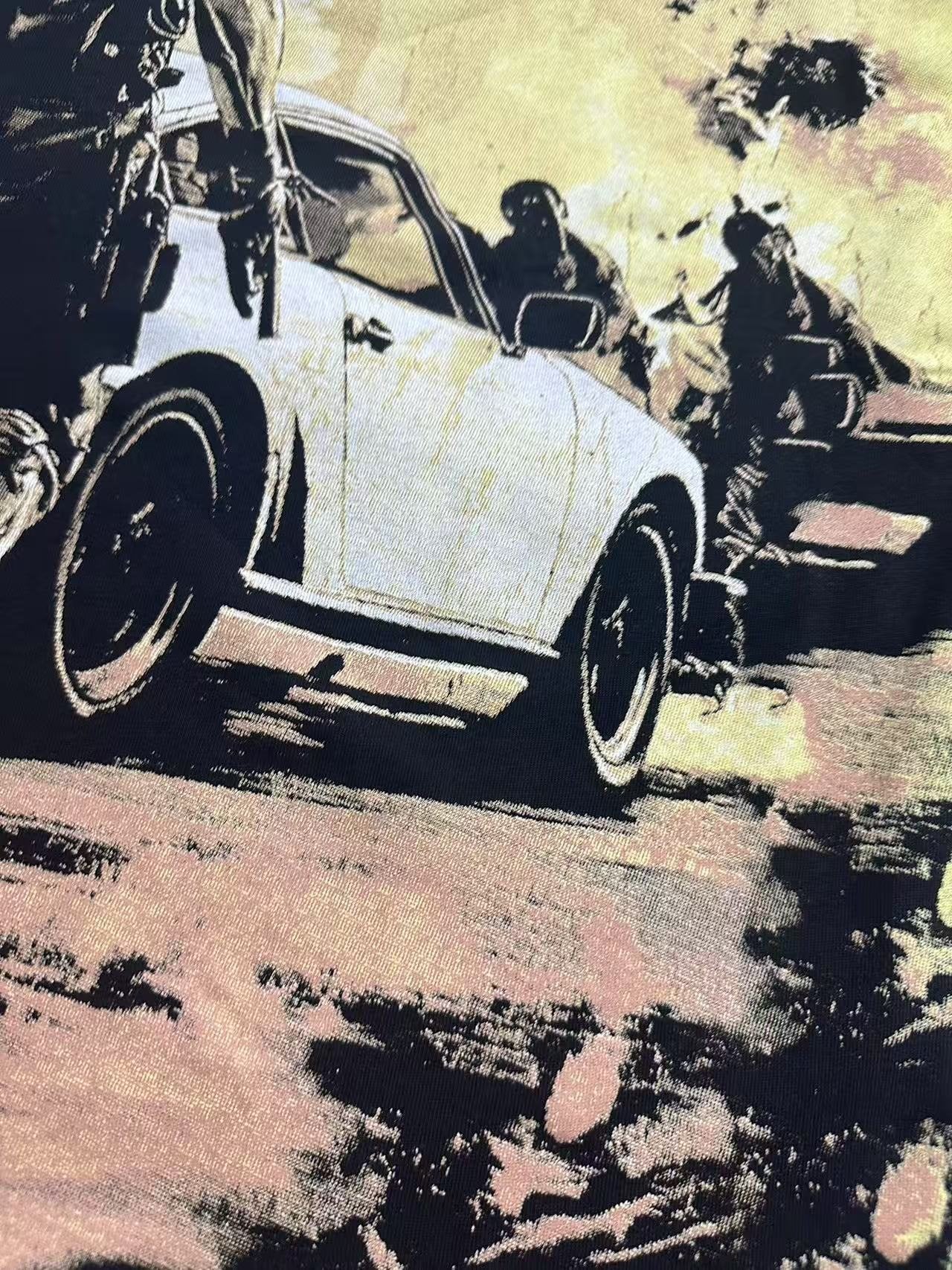 Godspeed Washed Rock Graphic T-Shirt — detail