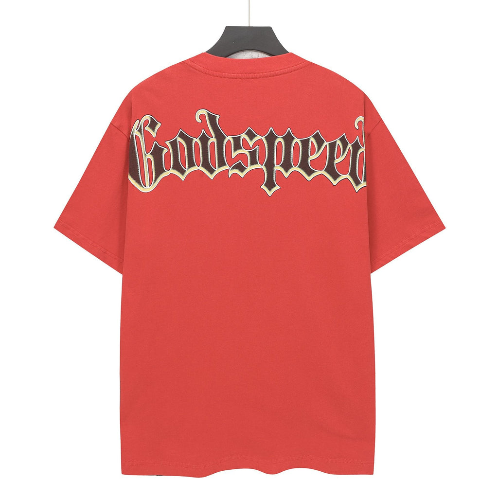 Godspeed Washed Rock Graphic T-Shirt — back