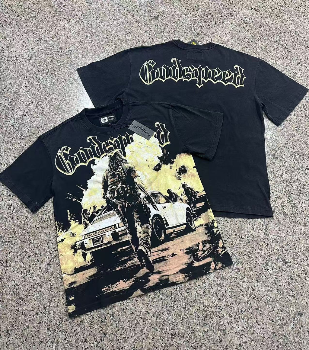 Godspeed Washed Rock Graphic T-Shirt — context