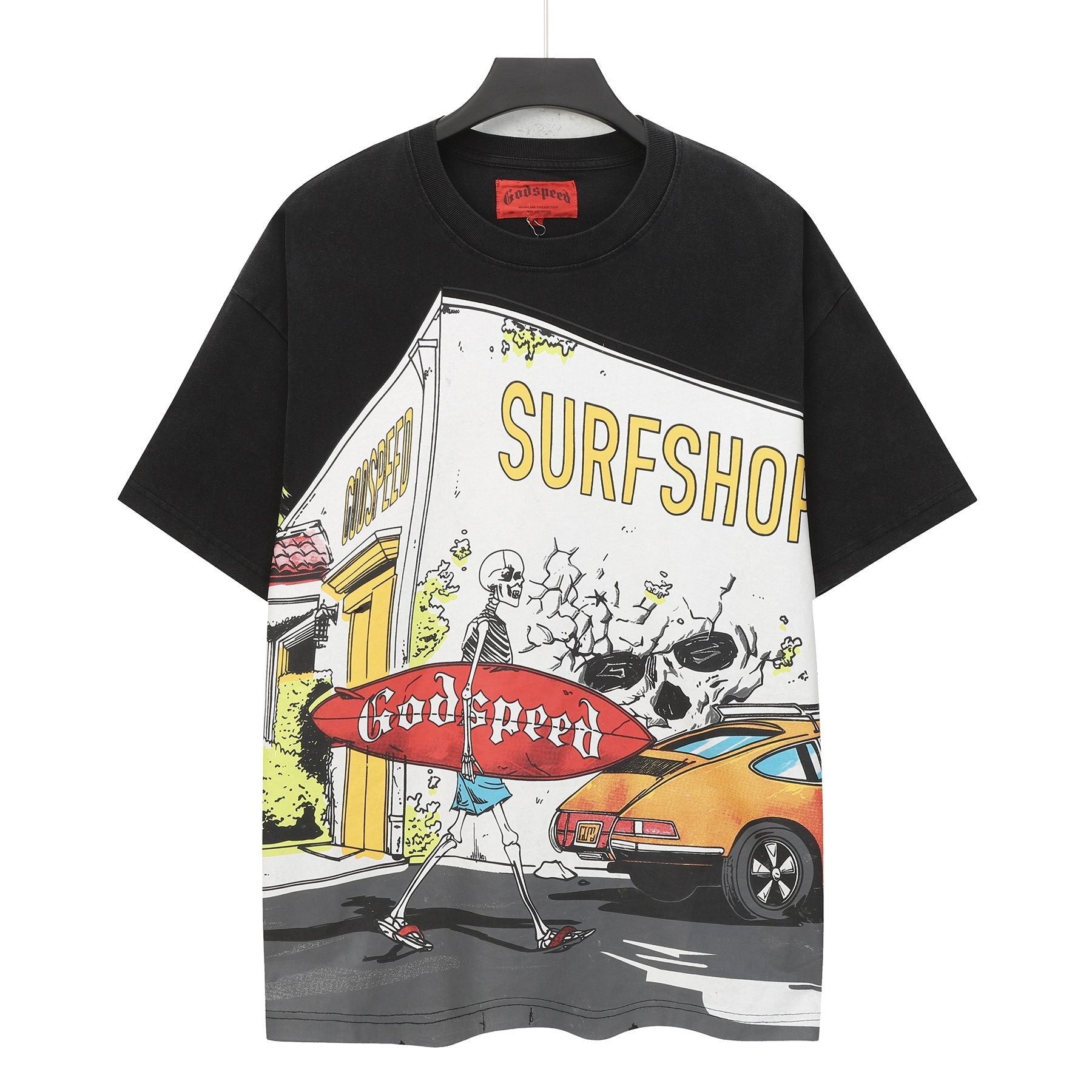 Godspeed Surfshop Graphic T-Shirt — hero