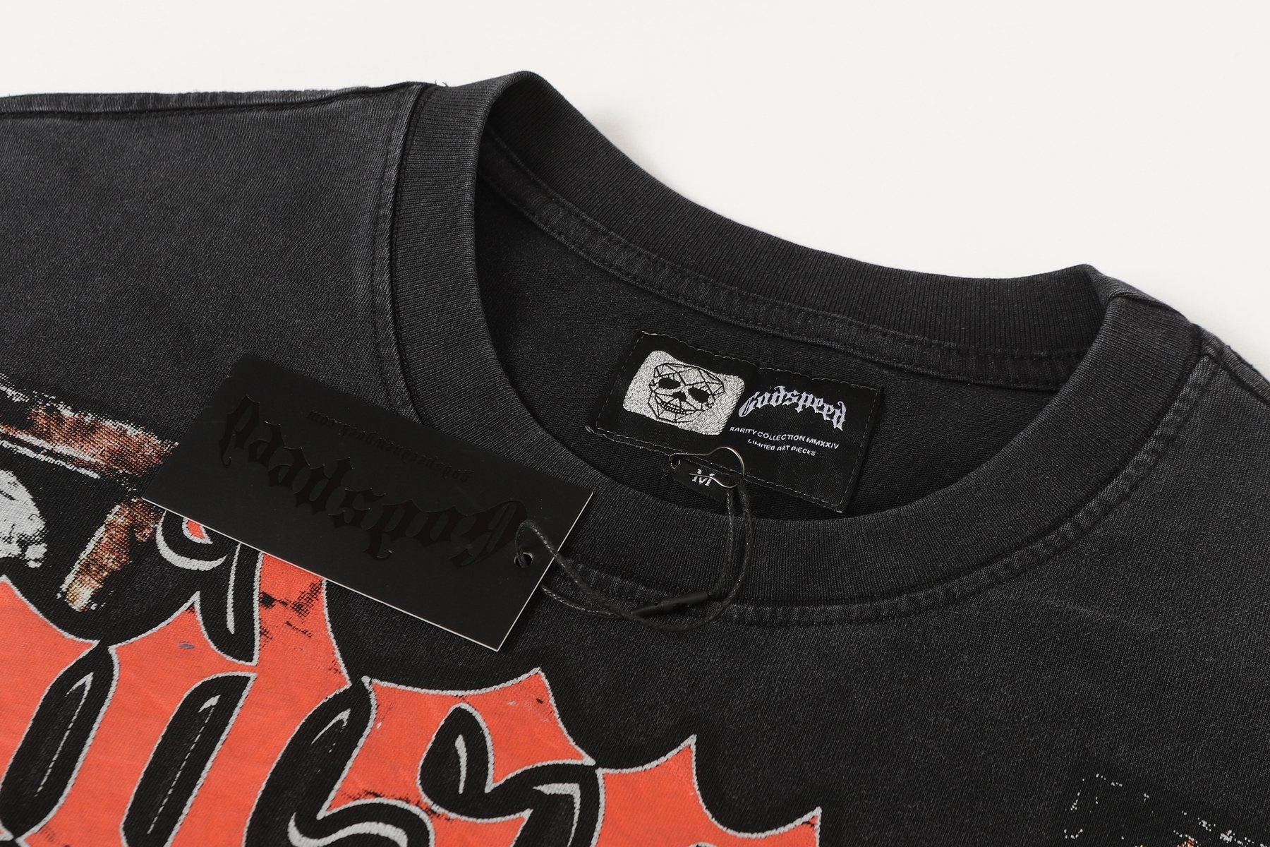 Godspeed World Tour 94/95 Graphic Short-Sleeve T-Shirt — hang_tag
