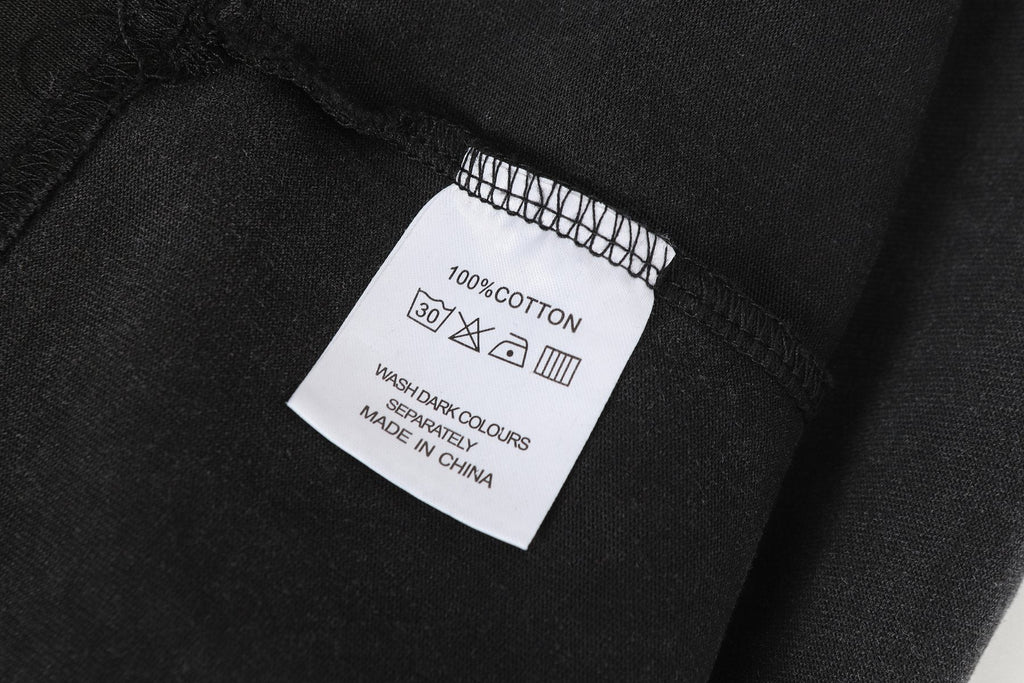 Godspeed Skull & Roses Graphic T-Shirt — neck_label