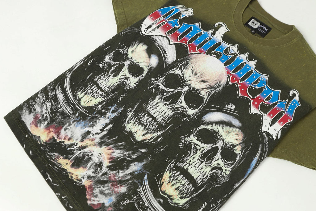 Godspeed World Tour Skull Graphic T-Shirt — detail