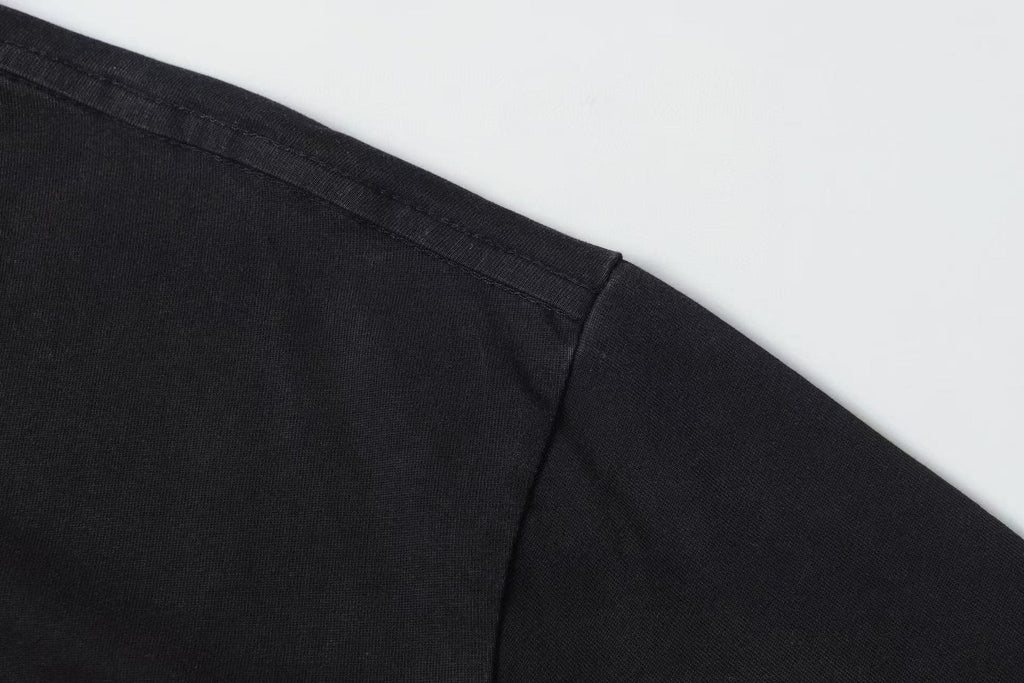Godspeed Washed Black Rock Graphic T-Shirt — detail
