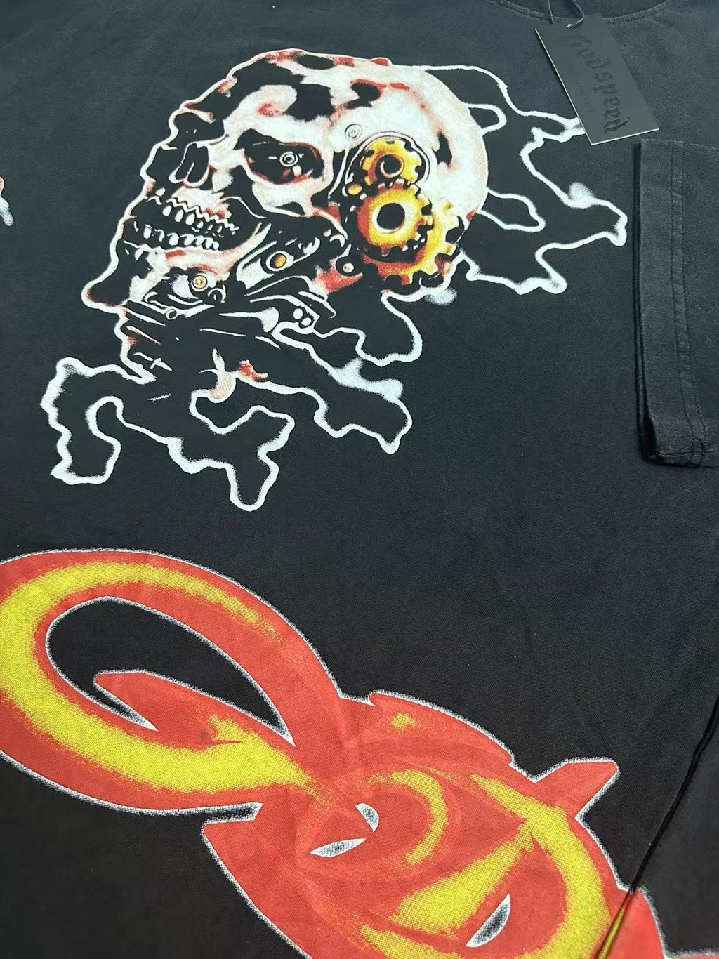 Godspeed Skull Graphic Short-Sleeve T-Shirt — detail