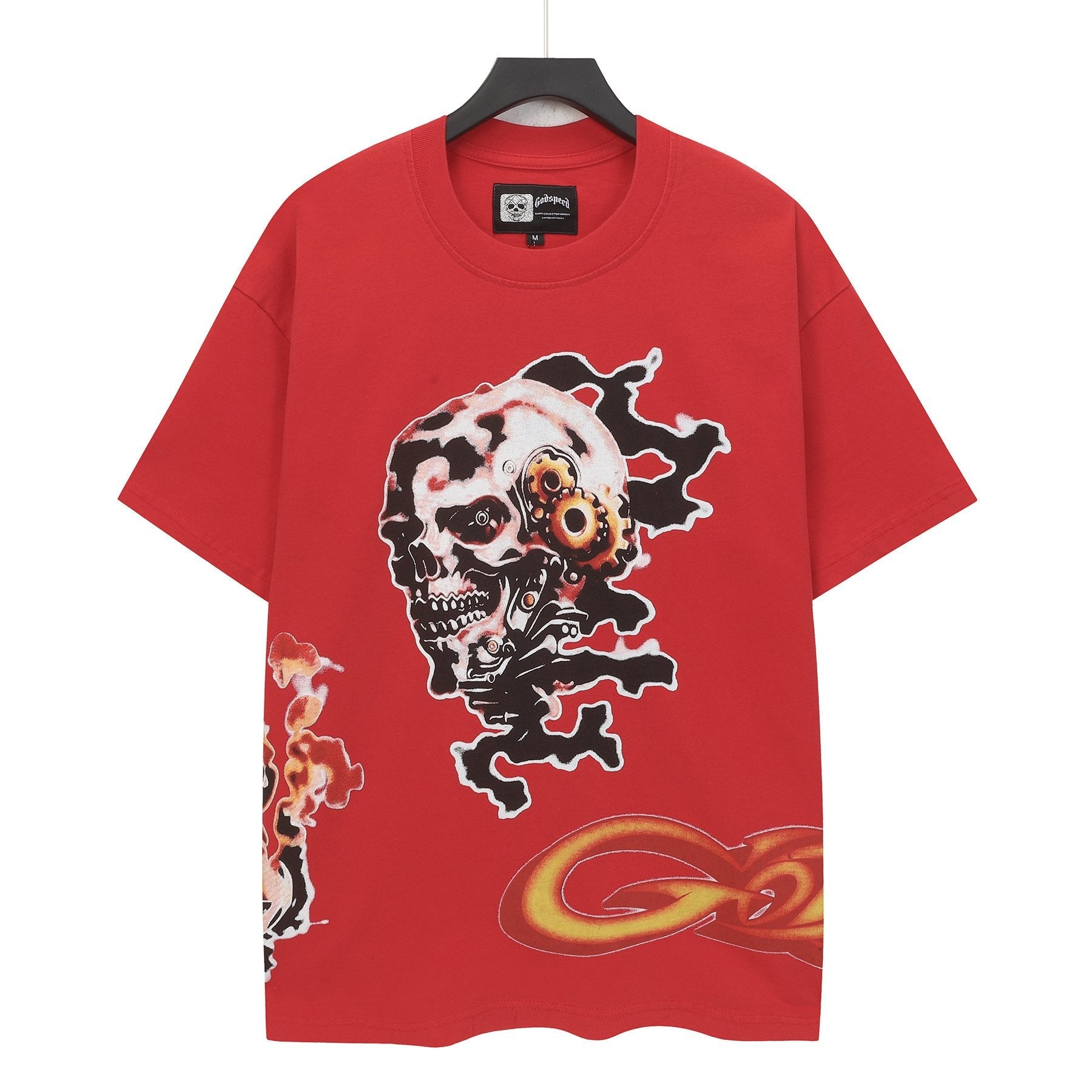 Godspeed Skull Graphic Short-Sleeve T-Shirt — front