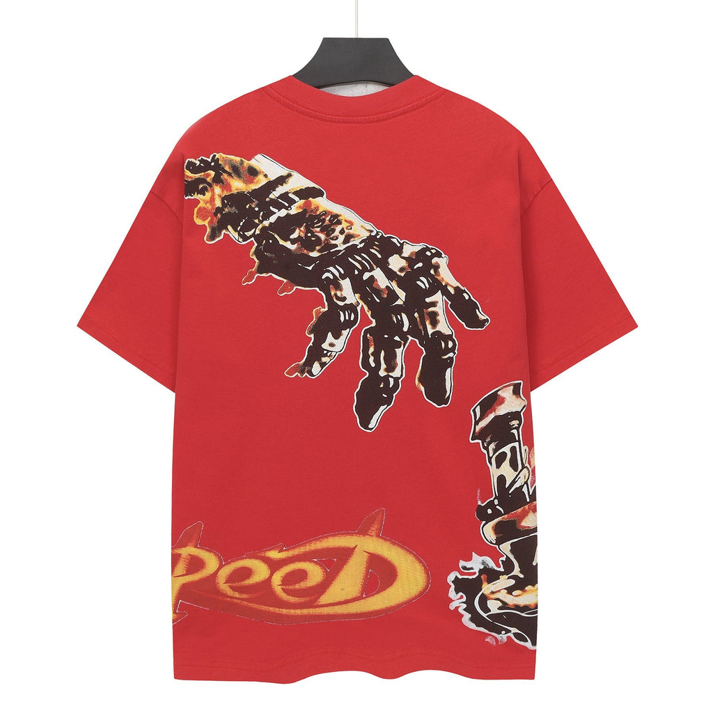 Godspeed Skull Graphic Short-Sleeve T-Shirt — back