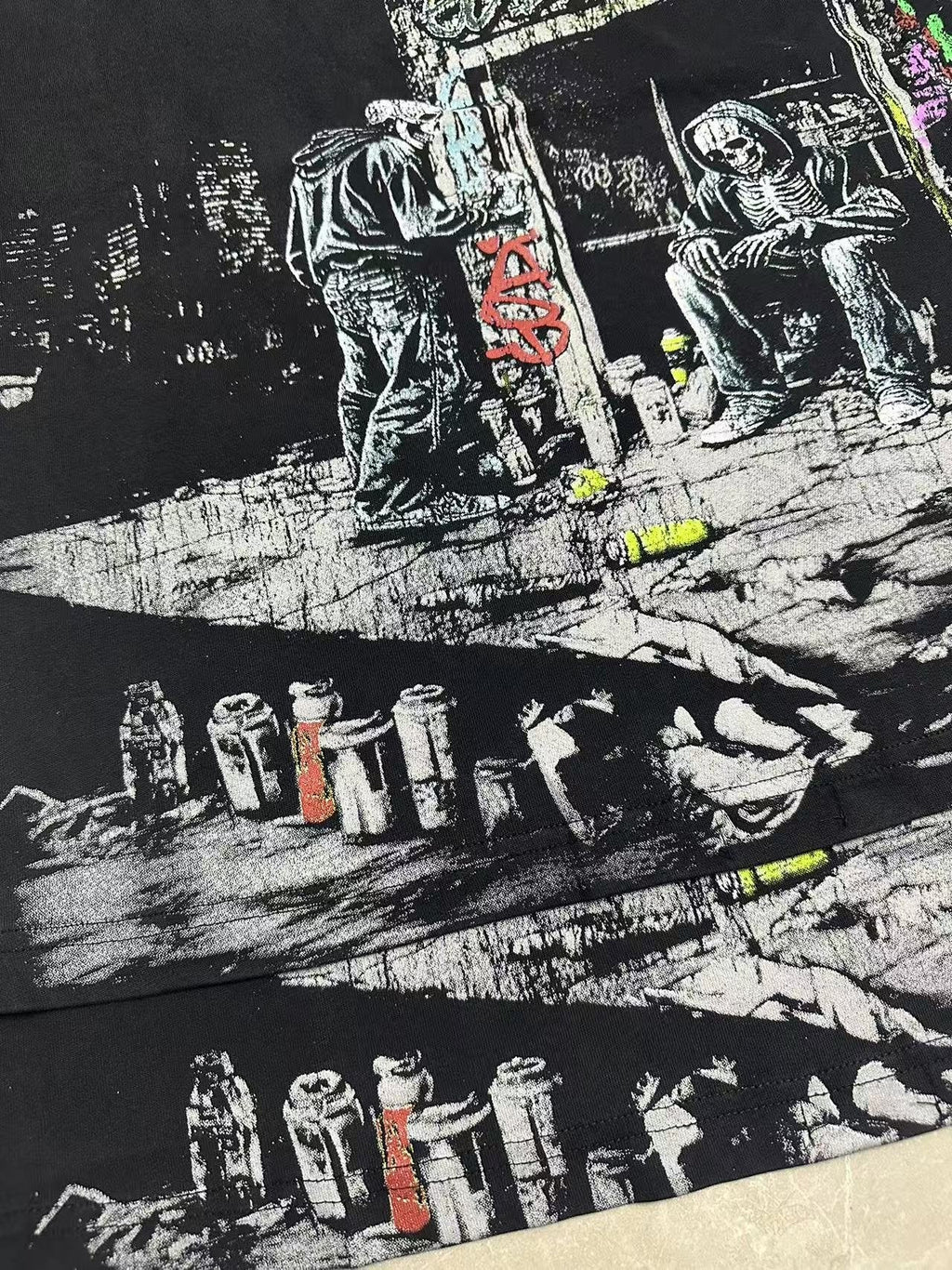 Godspeed Manifested in MMXIII Graphic T-Shirt — fabric_closeup