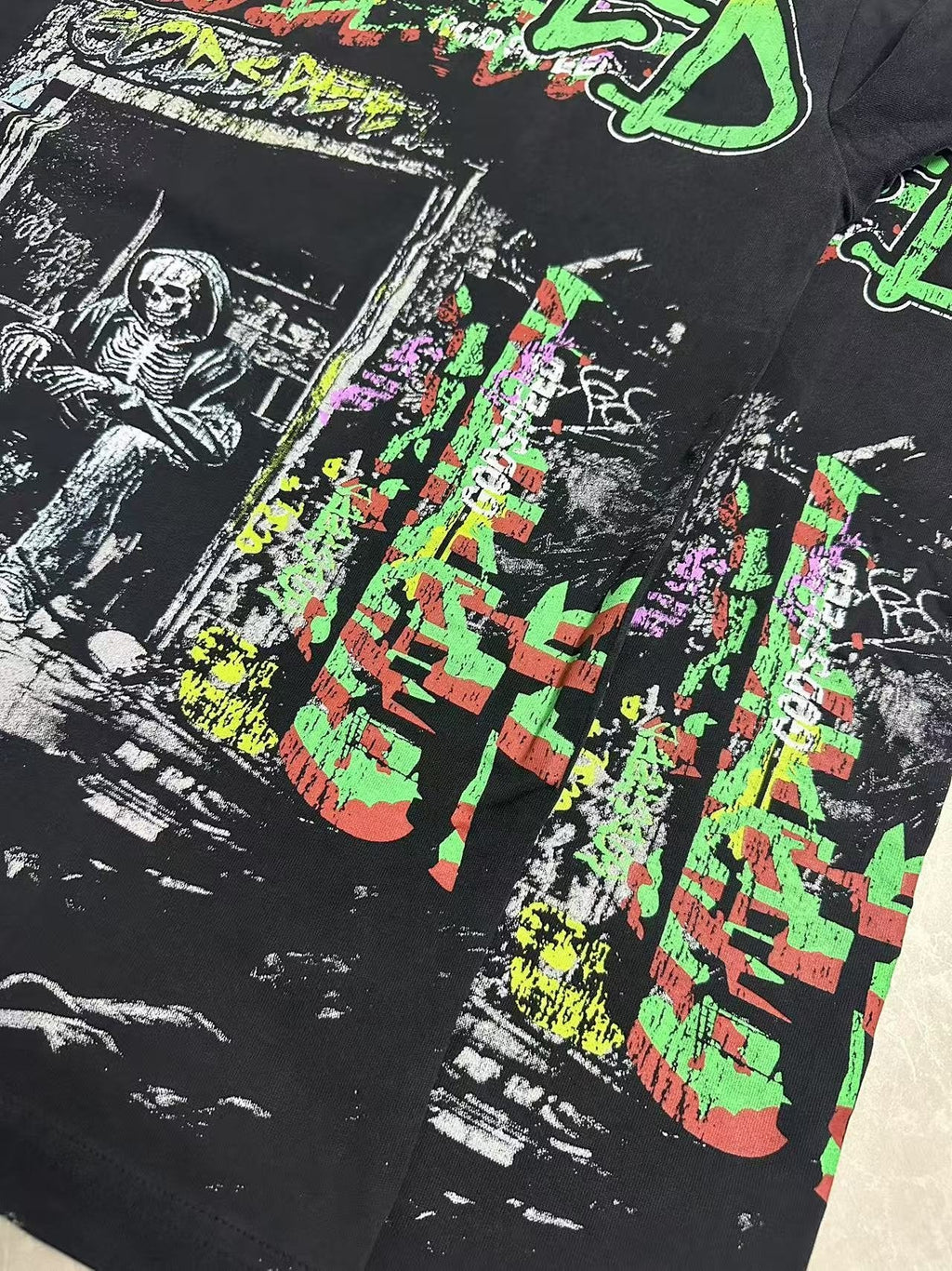 Godspeed Manifested in MMXIII Graphic T-Shirt — fabric_closeup
