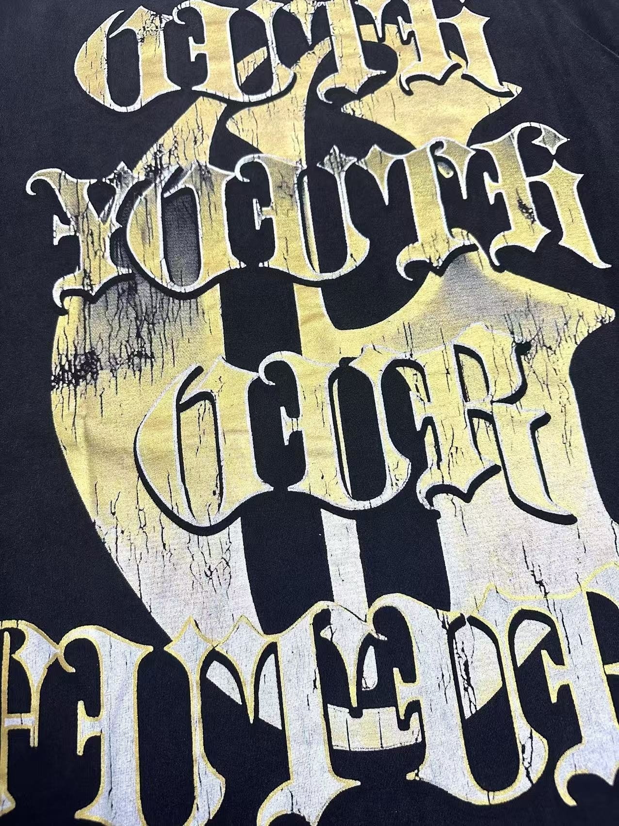 Godspeed Skeleton Jet-Ski Graphic T-Shirt — detail