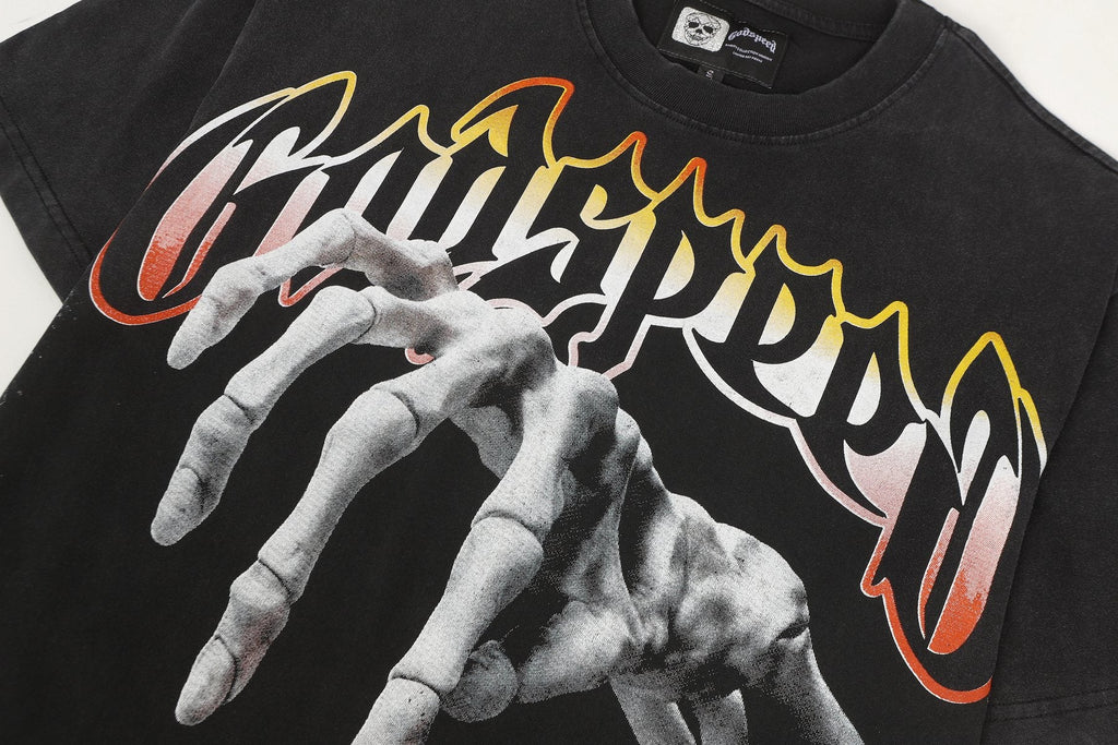 Godspeed Out of Many Graphic T-Shirt — detail