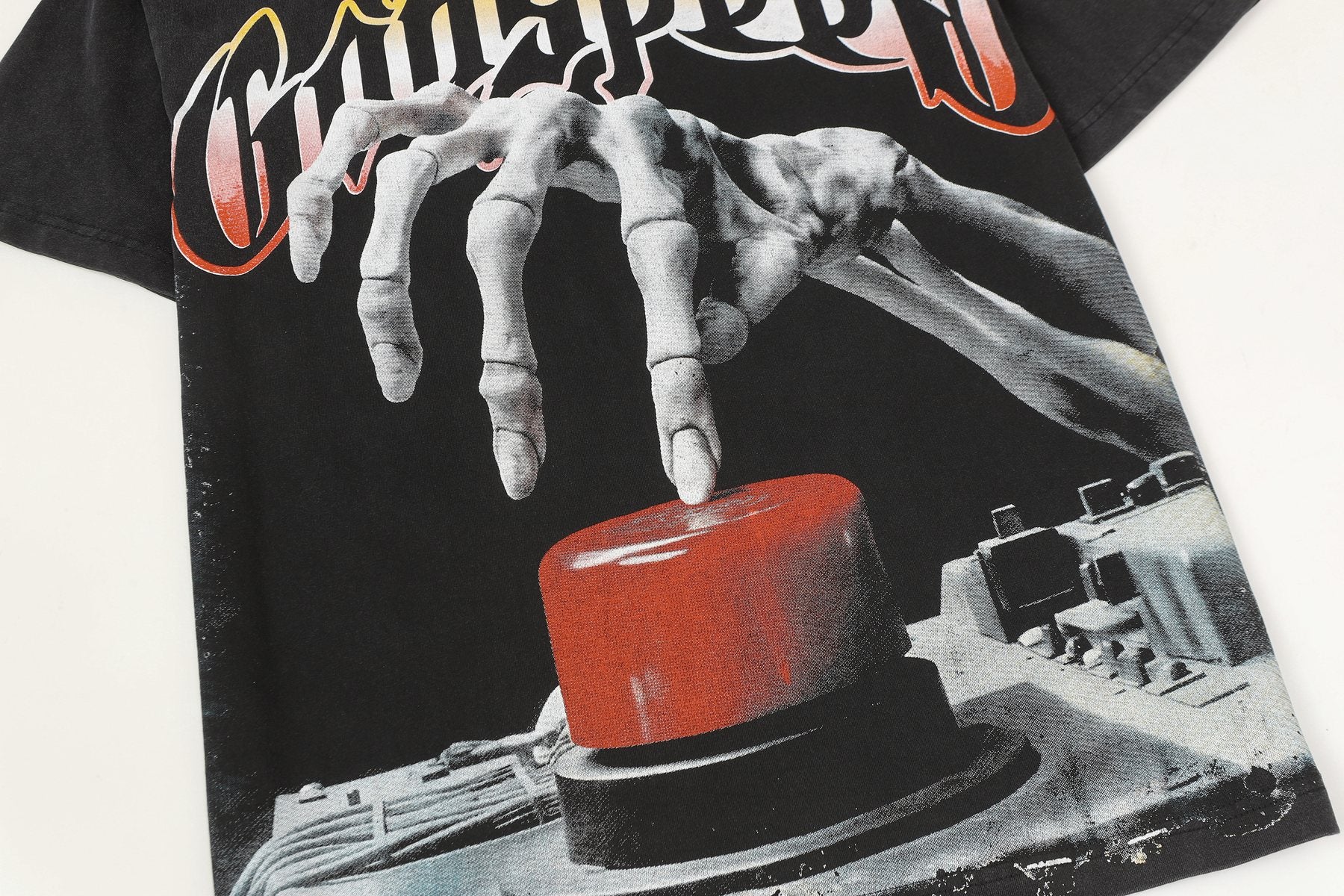 Godspeed Out of Many Graphic T-Shirt — detail