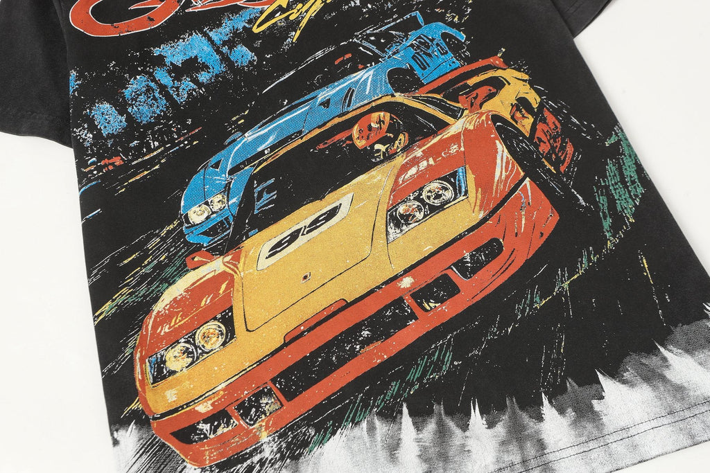Godspeed Cup Series Racing Graphic T-Shirt — detail
