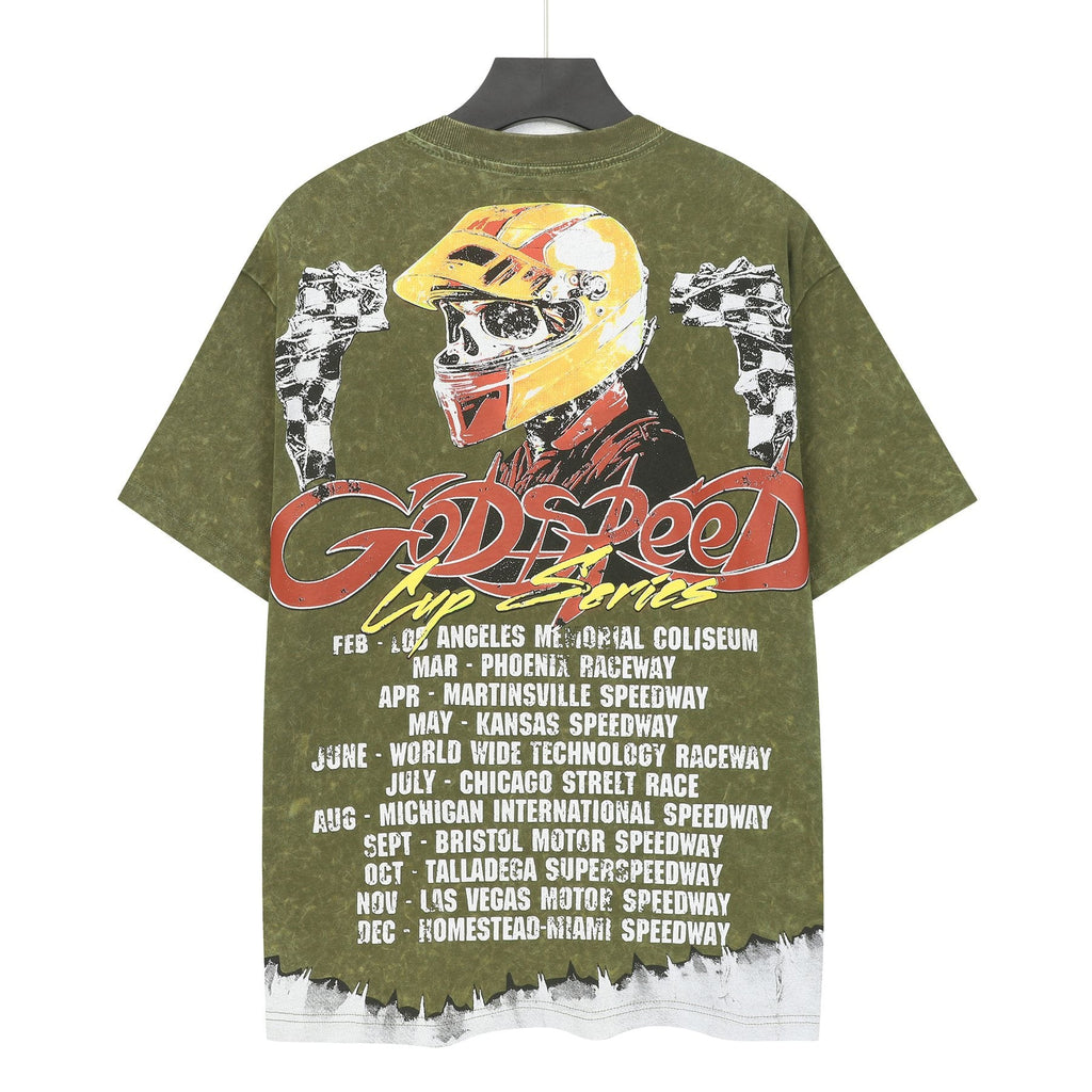 Godspeed Cup Series Racing Graphic T-Shirt — back