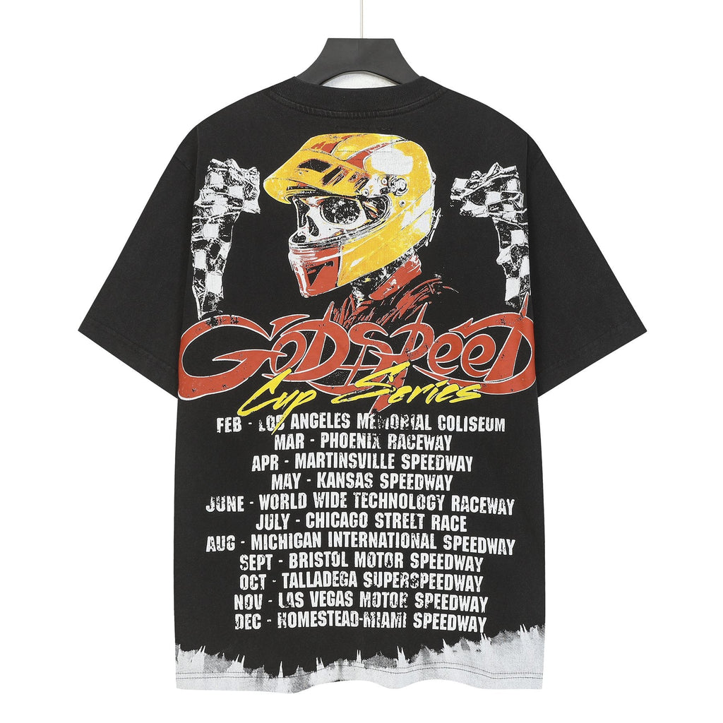 Godspeed Cup Series Racing Graphic T-Shirt — back