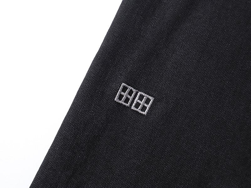 Ksubi Black Graphic Jeans — detail