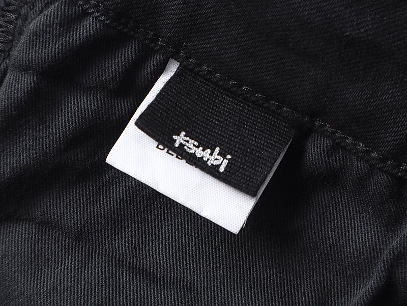 Ksubi Black Graphic Jeans — neck_label
