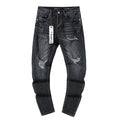 Purple Brand Black Distressed Jeans — hero