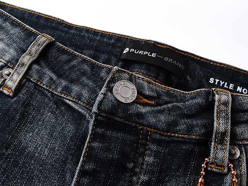 Purple Brand Washed Bootcut Jeans — detail